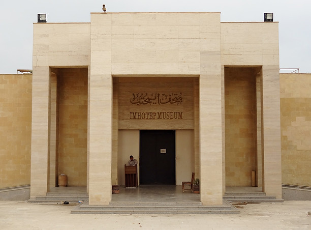Imhotep Museum & Saqqarah